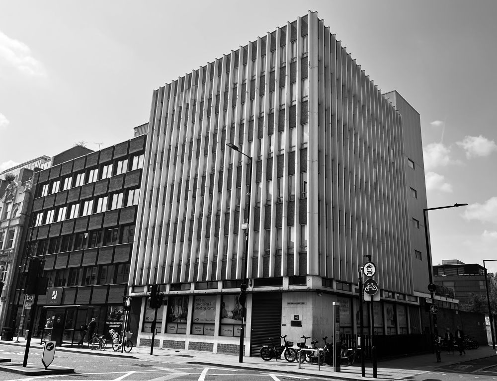 Brutalist building