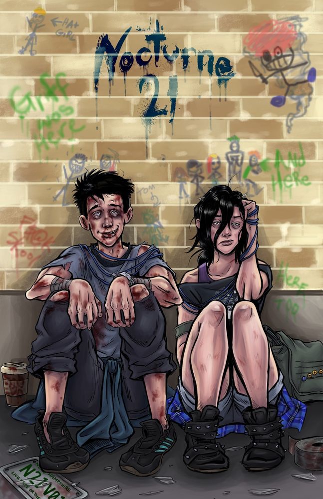 Read Nocturne 21 comic at http://linktr.ee/aprilferrero