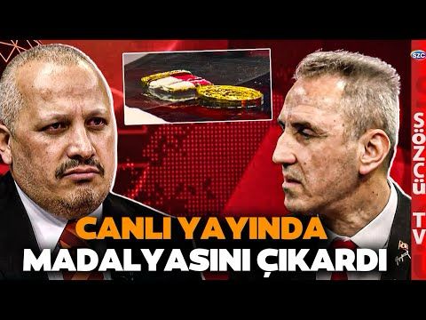 Gazi Hüseyin Özlük Canlı Yayında Madalyasını Çıkardı! 'PKK BİLDİRİSİ REDDEDİLİNCE TAKACAĞIM!'