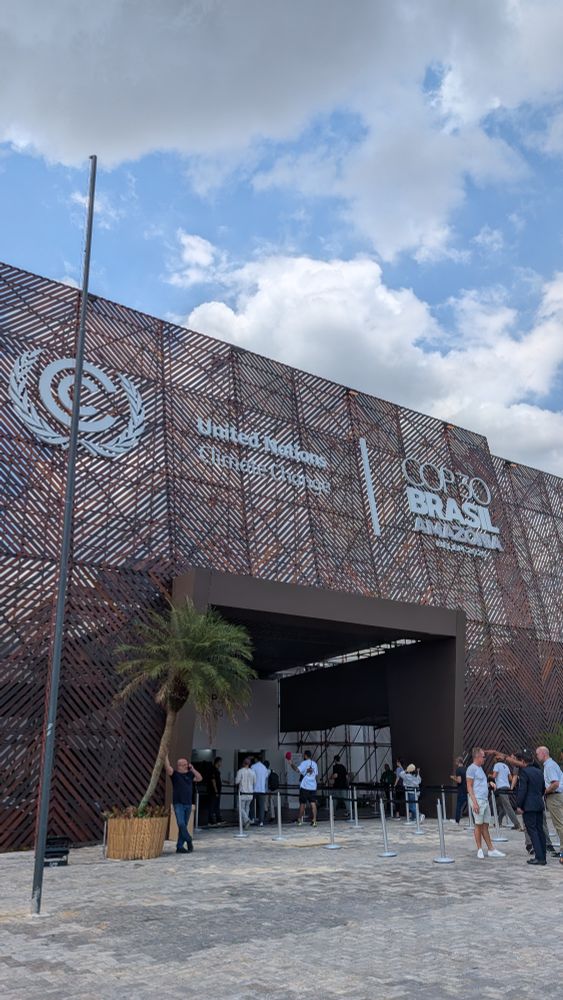 Eingangstor der COP30