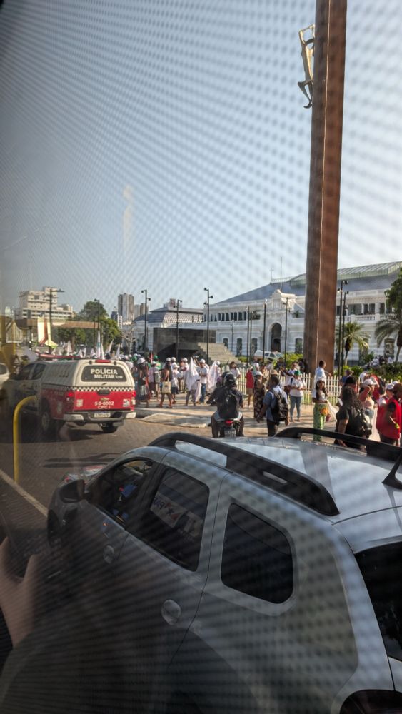 Protestierende Menschen 