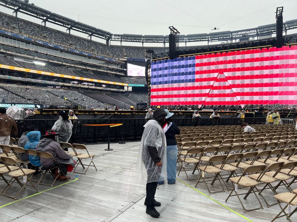 Beyoncé’s Cowboy Carter stage at MetLife Stadium in New Jersey