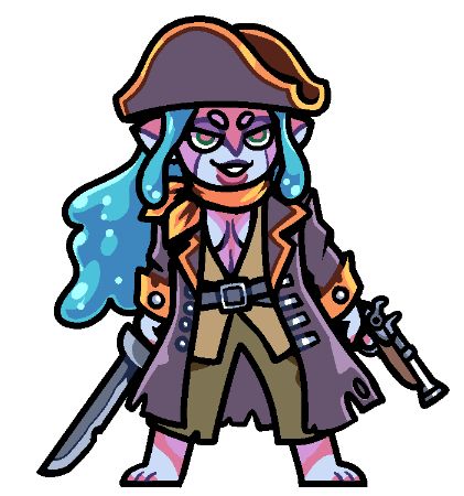fish lady pirate