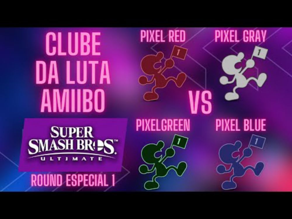 Clube da Luta amiibo Round Especial 1 - Esquadrão Mr. Game & Watch