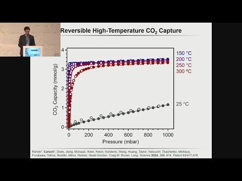 High Temperature CO2 capture on Zn-H sites by Kurtis Carsch