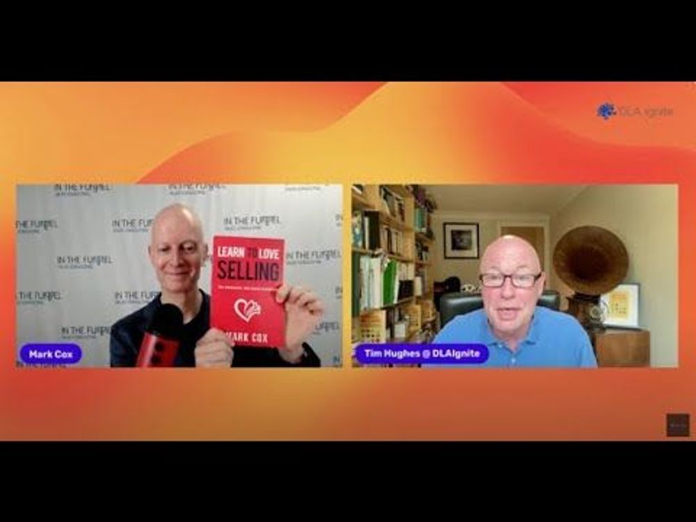 #TimTalk – Learn to love selling with Mark Cox