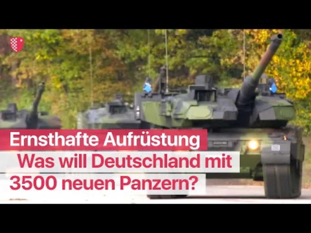 Was will Deutschland mit 3500 neuen Panzern?