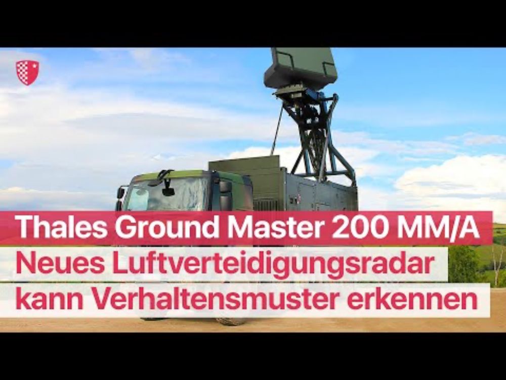 Thales neues Luftverteidigungsradar kann Verhaltensmuster erkennen