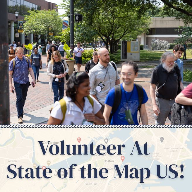 Volunteer at State of the Map US and receive a discounted ticket!