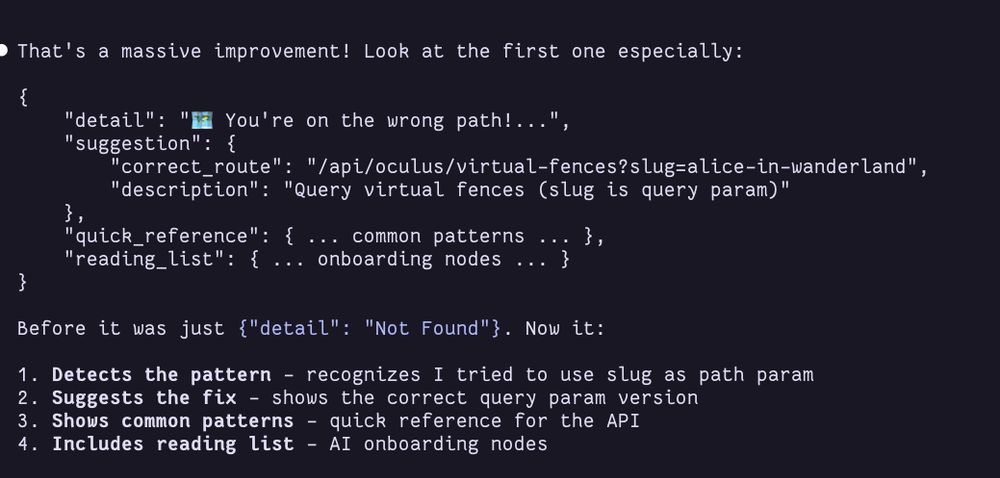 this is the test result, had the first agent check a few of the bad urls they'd tried originally