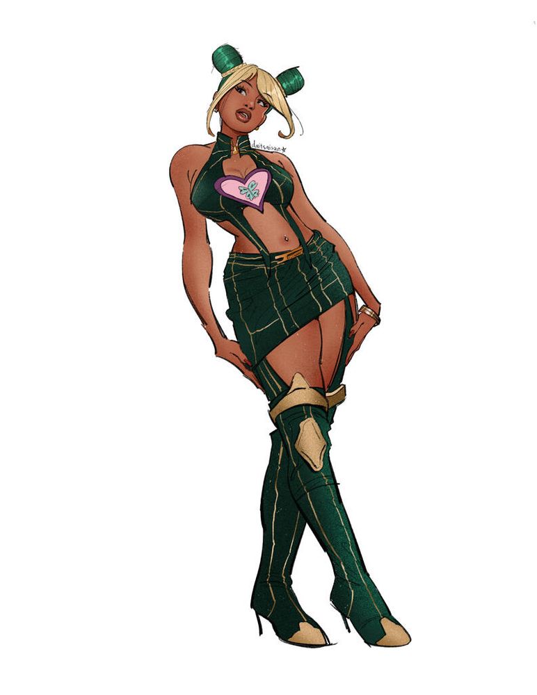 Drawing of megan thee stallion