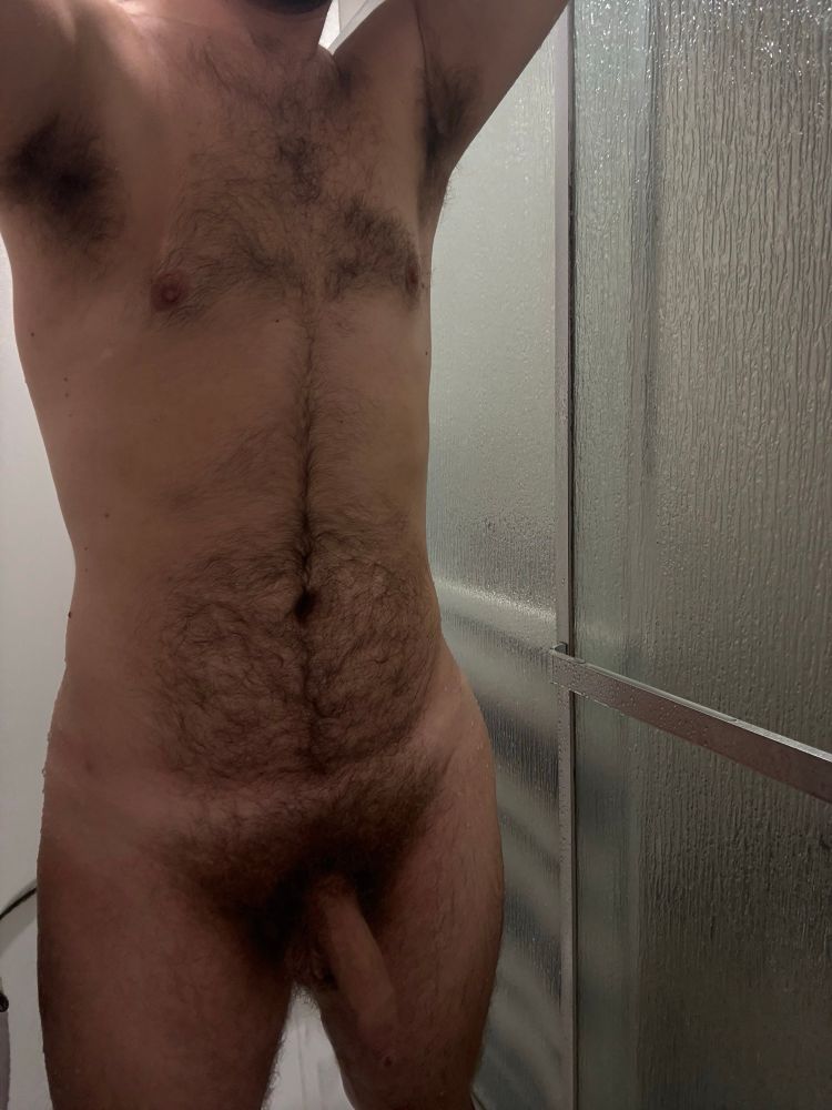 Hairy nude body