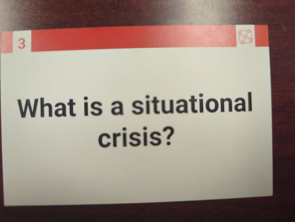 What is a situational crisis?
