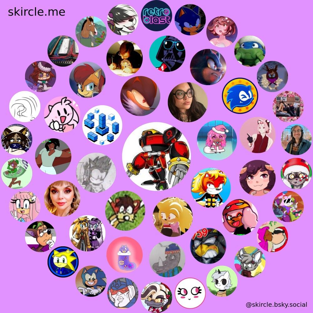 My First & Christmas Bluesky Skircle Post