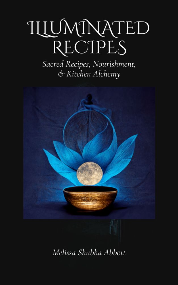 Friends, Neighbors, Family, and Folks, 
So please to announce that my new book got published on Amazon ( ebook, paperback and hardcover) in time for Christmas. Make a great gift for anyone who likes a plant-based kitchen. 
I have collected myriad vegan and vegetarian recipes over the years as I have spent much of my life being a vegan or vegetarian. Since I have been a long-time meditator, healer, and yoga teacher, I have used the support of delicious healing foods in my practices while spending many years in and out of meditation retreats, yoga training, ashrams, and workshops. These recipes are my go-to ways of immersing myself in a lifestyle of calm and serenity, using plant-based recipes to find the sweetness and divinity in my kitchen and household. I have had a loose compendium of recipes I have treasured and cooked repeatedly throughout the years, and I decided to make a little book of them to share with my family, friends, students, and neighbors. ( I started this project several years ago and just managed to finish it) 
May this benefit the world is a positive and uplifting way. #veganrecipes #longevitylifestyle #vegetarianrecipes #sacredashramrecipes #feelbetterlivebetter #kitchenalchemy #makingmagichappen #nourishment #fromchaitomushroomwellington #egglessbaking