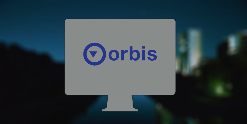 Orbis logo.
