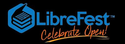 LibreTexts LibreFest celebrate open logo