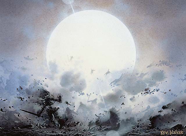 Wrath of God - Kev Walker - Magic the Gathering 

#mtg #meltycurates #art