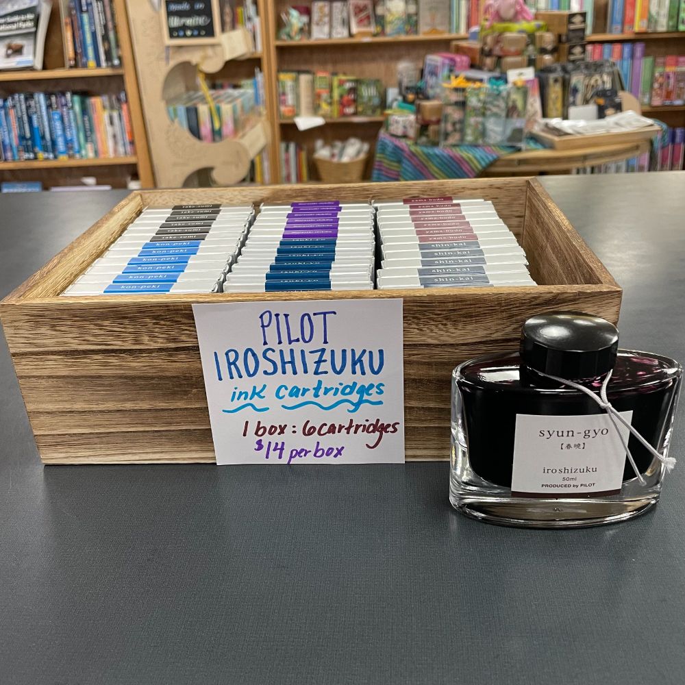 Pilot Iroshizuku inks.