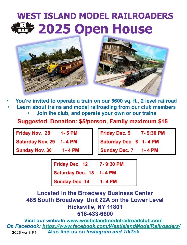 Open house flyer