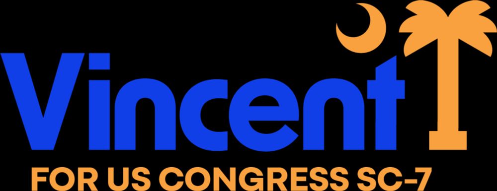 My name is John Gregory Vincent. I am running for Congress to represent the people of the Grand Strand and Pee Dee regions of South Carolina. I'm 100% for you!