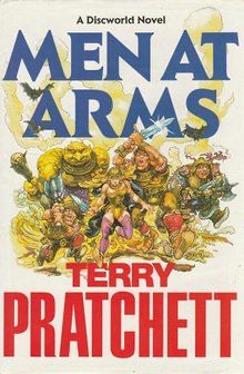 Cover of Men At Arms by Terry Pratchett