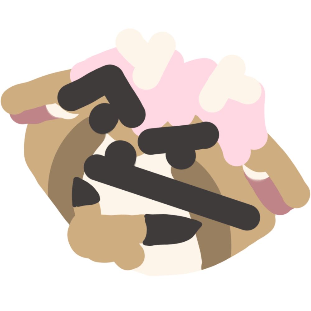 A Robin version of the thonk/hmmmm emoji, which is a sloppy version of the thinking emoji