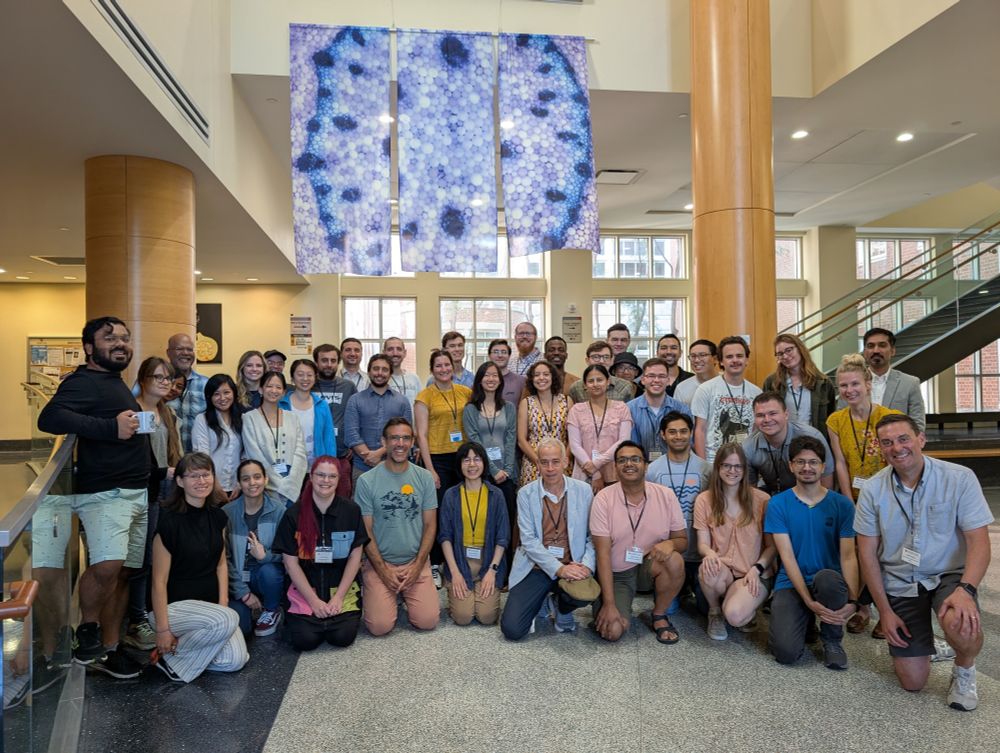 Quantitative Phage-Bacteria Dynamics Across Scales Group Photo, College Park, MD, June 24, 2025