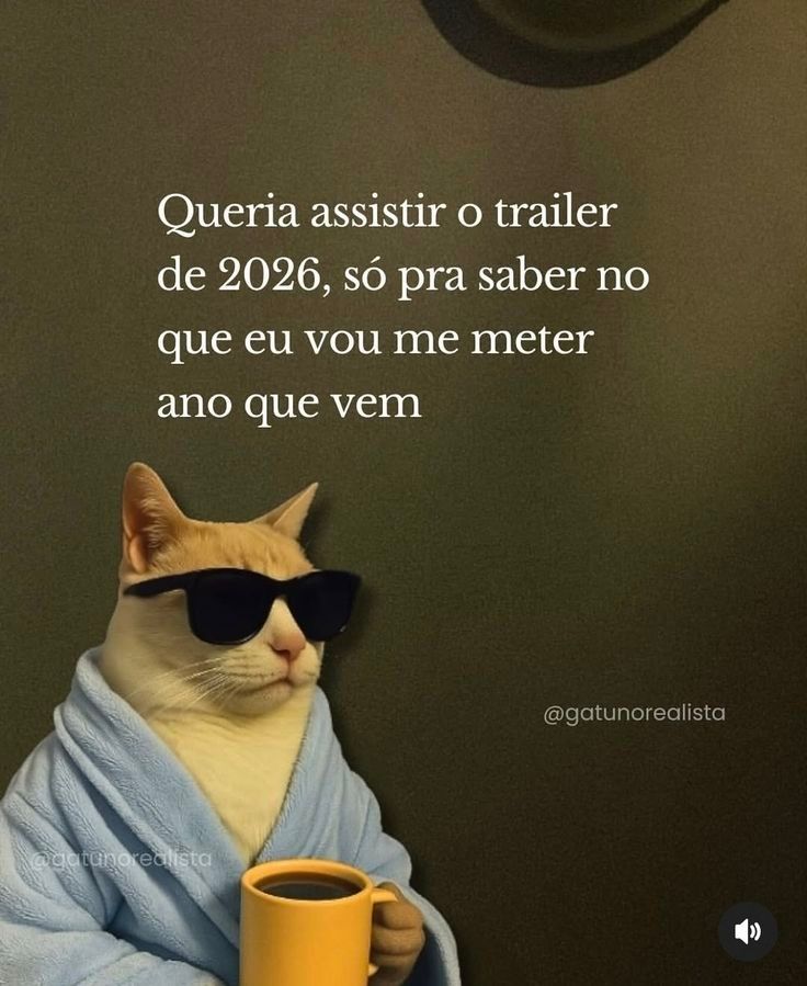 Queria assistir o trailer de 2026,só pra saber no que vou me meter ano que vem.
@gatunorealista