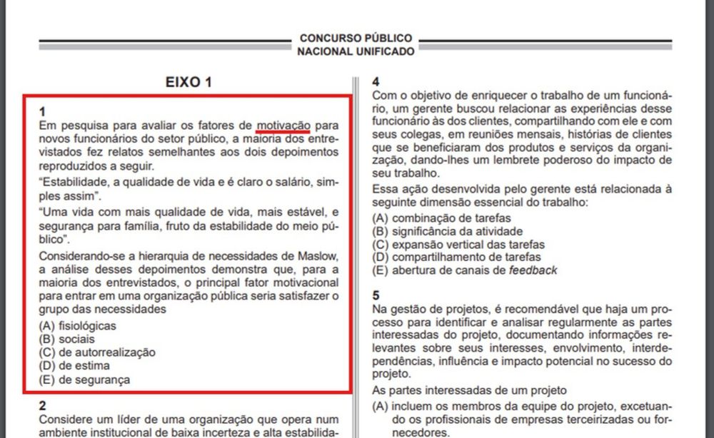 CNU: Justiça suspende divulgação das notas do bloco 4 por acesso antecipado às provas no Recife