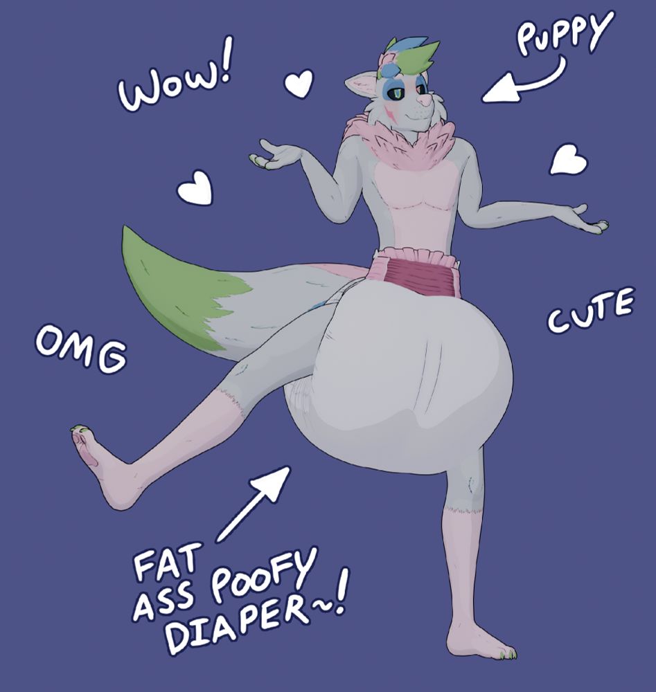 Sex dog rizzing you with his fat pamps