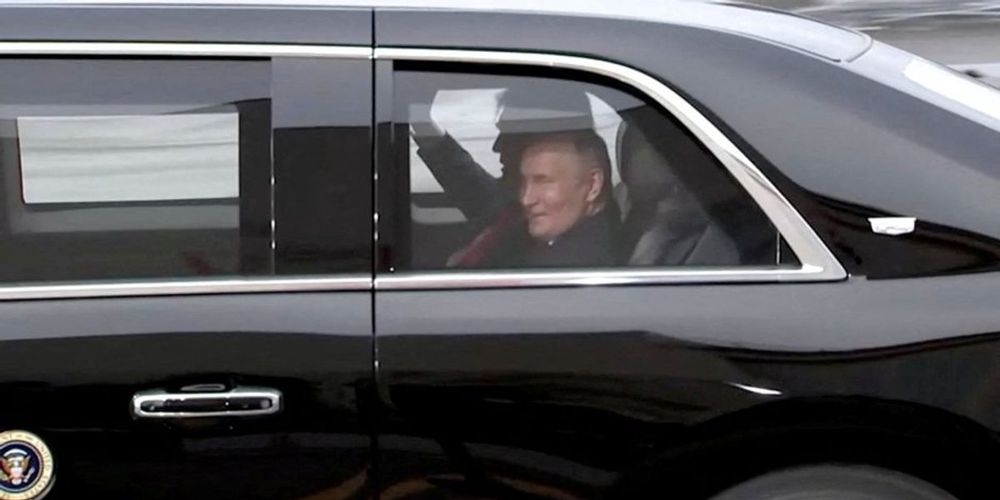 President Donald Trump is facing criticism for his red-carpet welcome and public embrace of Russian President Vladimir Putin on the Alaska tarmac at Joint Base Elmendorf-Richardson — an event featurin...