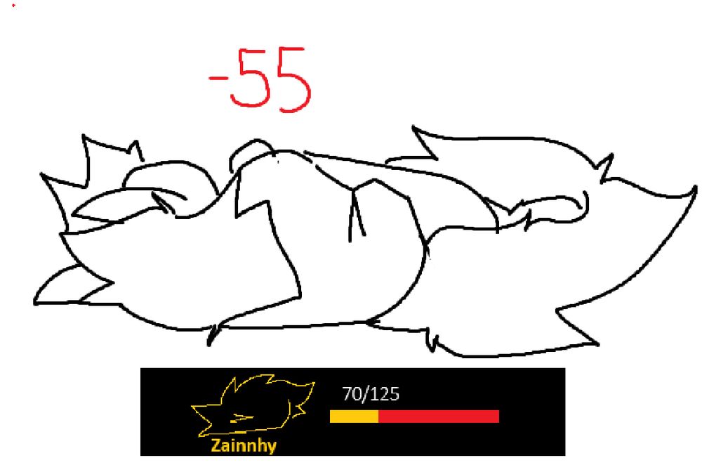 Zainnhy taking damage fro- wait why you read this.