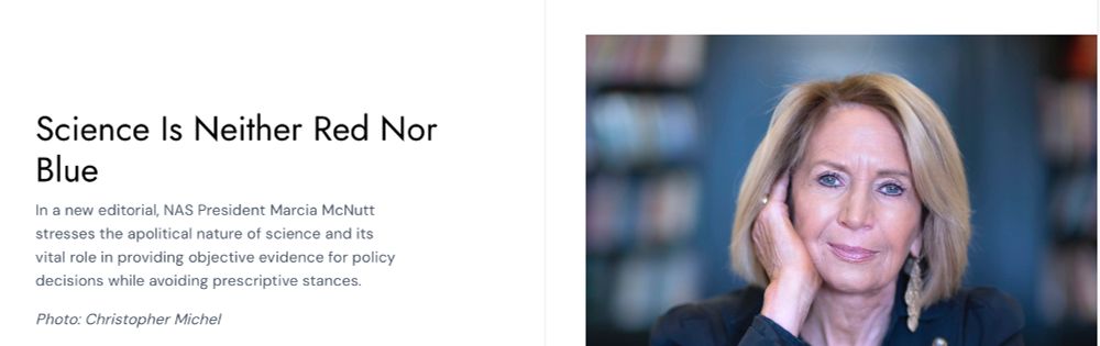 Photo of National Academy of Sciences President Marcia McNutt