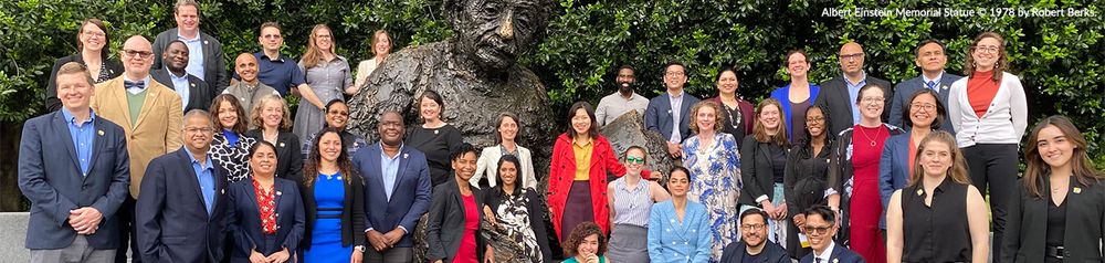 Photograph of current cohort of the NAS New Voices Program