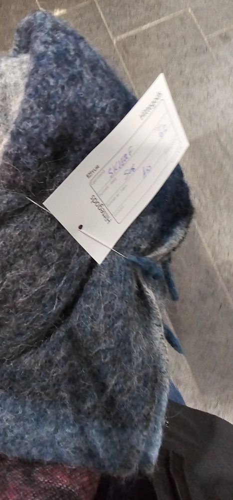 Blågrått ullkjerf gjenforent med eier etter natt på hittegods 