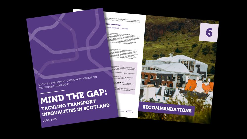 Mind the Gap report cover and spread.