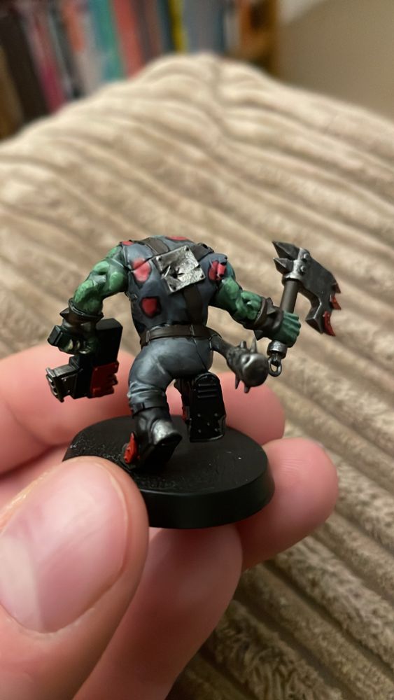 Bit of WIP for the Ork itch