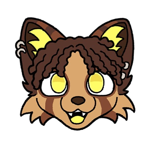 Just the face of the previous drawing.