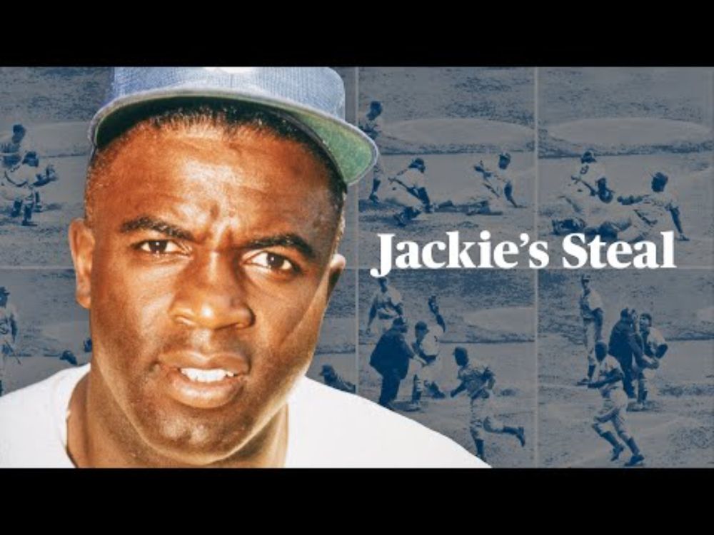 Jackie Robinson's iconic World Series steal is the perfect highlight for his bold career | ESPN