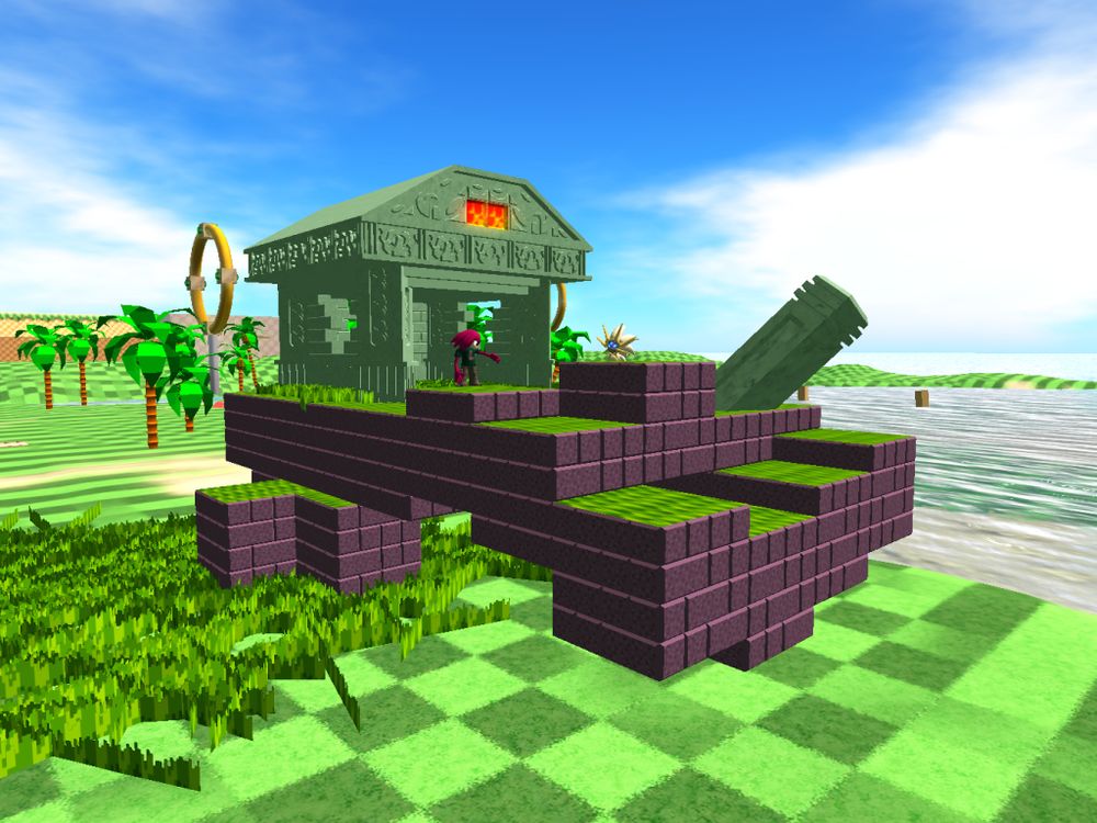 3d render of Marble Zone