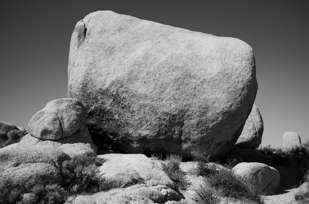 A big fucking rock in Joshua Tree National Park.