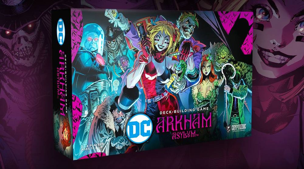 DC Deck Building Game: Arkham Asylum Goes Live on Kickstarter