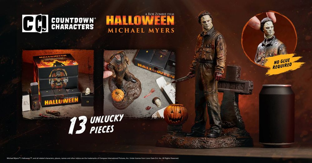 Count Down The Days To Halloween By Assembling Your Own Michael Myers | popgeeks.com