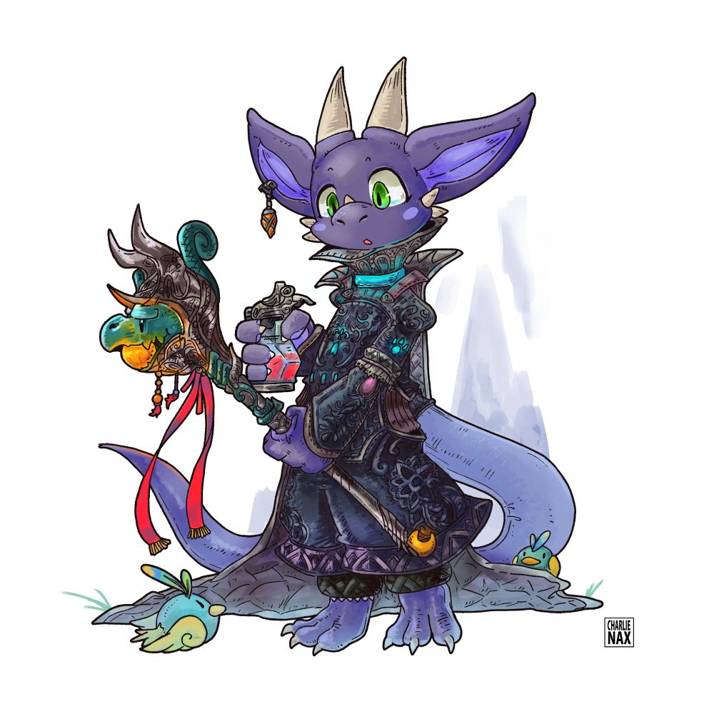 commission art for faolanlunara.bsky.social‬