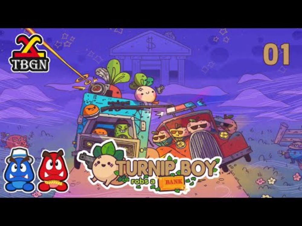 Older Bro Plays | Turnip Boy Robs A Bank - YouTube