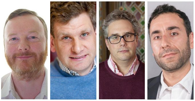 Stephen McLeod, Daniel Hill, Atilla Tanyi and Tarek Yusari.