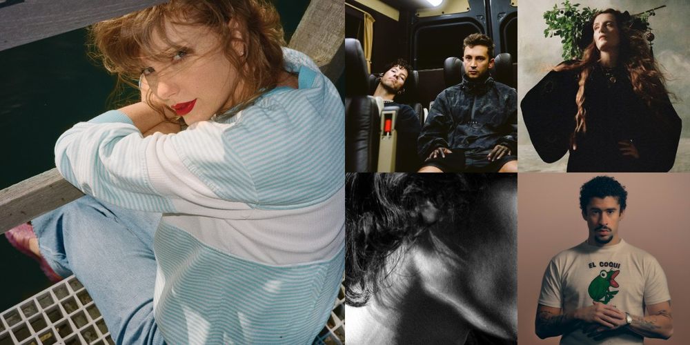 Taylor Swift twenty one pilots sombr Florence + the Machine Bad Bunny