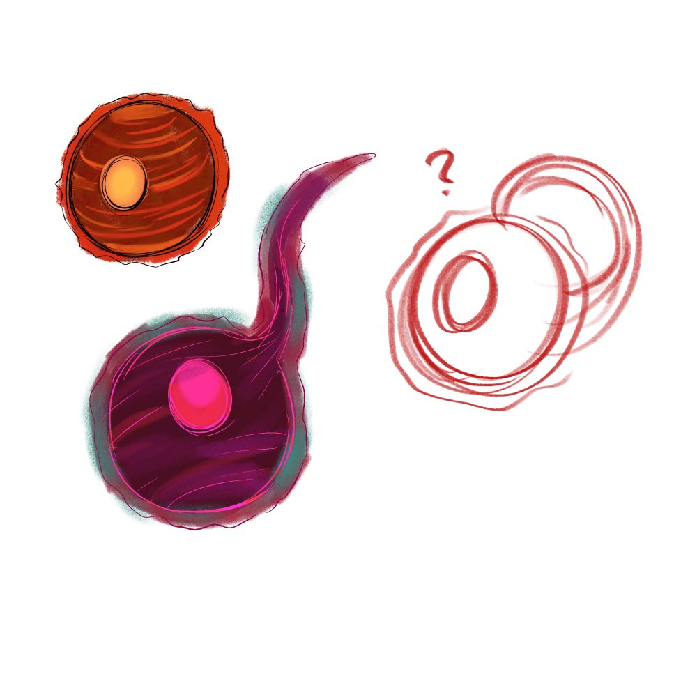 Color explorations of demi-stars