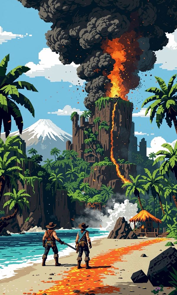 pixels, pixel art, ai art, stable diffusion, sdxl, big boom